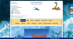 Desktop Screenshot of bensersiel-nordstrand.de